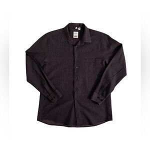 Haupt Chocolaté Brown Check Patterned Button-Down Shirt